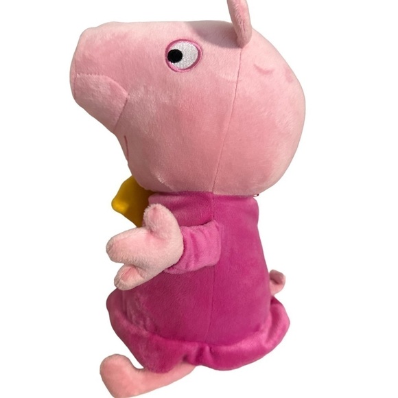 Peppa Pig 10” Peppa Pig Plush Sleep N’ Oink Bedtime Talking Sounds Nick Jr Works - Picture 5 of 9